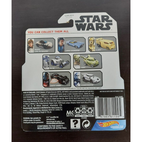 NEW!! Hot Wheels Star Wars Assorted lot of 3 Cars. Still Sealed!! - Picture 5 of 7